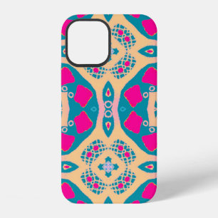 Traditioneller zeichn. Wiederholen Sie peruanische iPhone 12 Hülle