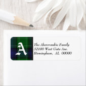 Traditionelles Abercrombie Tartan Kariertes Monogr (Insitu)
