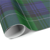 Traditionelles Abercrombie Tartan Wrapping Paper Geschenkpapier (Rolleneckpunkt)