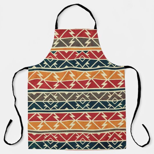 Traditionelles afrikanisches Muster Schürze (Vorderseite)