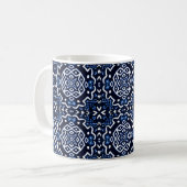 Traditionelles afrikanisches Muster. Tilework. Lux Kaffeetasse (Vorderseite Links)