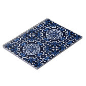 Traditionelles afrikanisches Muster Tilework. Luxu Notizblock (Linke Seite)