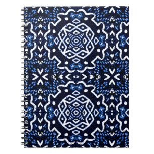 Traditionelles afrikanisches Muster Tilework. Luxu Notizblock