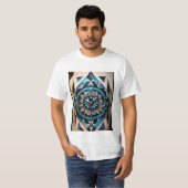 Traditionelles amerikanisches Tattoo-Design T-Shirt (Vorne ganz)