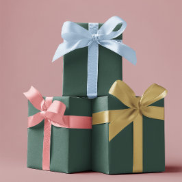 Traditionelles - Aquamarines Grün - Papierblätter Geschenkpapier Set