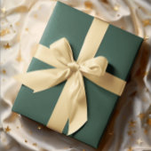 Traditionelles - Aquamarines Grün - Papierblätter Geschenkpapier Set