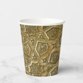 Traditionelles arabisch-islamisches arabisches Mus Pappbecher (Rückseite)