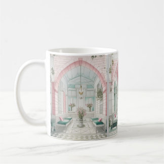 Traditionelles arabisches Haus-Design Damaskus Kaffeetasse