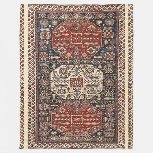 Traditionelles Armenisch   Fleecedecke (Vorderseite)