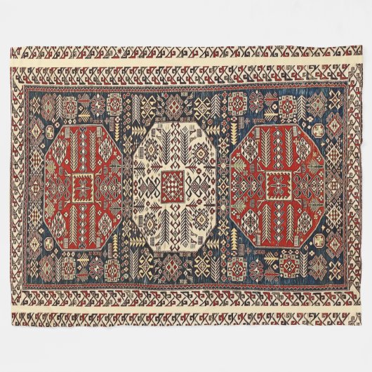 Traditionelles Armenisch   Fleecedecke (Vorderseite (Horizontal))