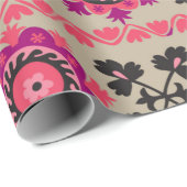 Traditionelles asianisches Suzanne nahtloses Muste Geschenkpapier (Rolleneckpunkt)