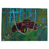 Traditionelles Auto Große Geschenktüte (Rückseite)