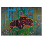 Traditionelles Auto Schneidebrett (Vorderseite)