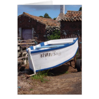 Traditionelles azorisches Fischerboot