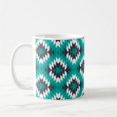 Traditionelles Azteken-Muster Kaffeetasse (Links)