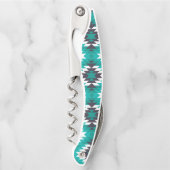 Traditionelles Azteken-Muster Kellnermesser (Vorderseite)