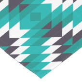 Traditionelles Azteken-Muster Kurzer Tischläufer (Ecke)