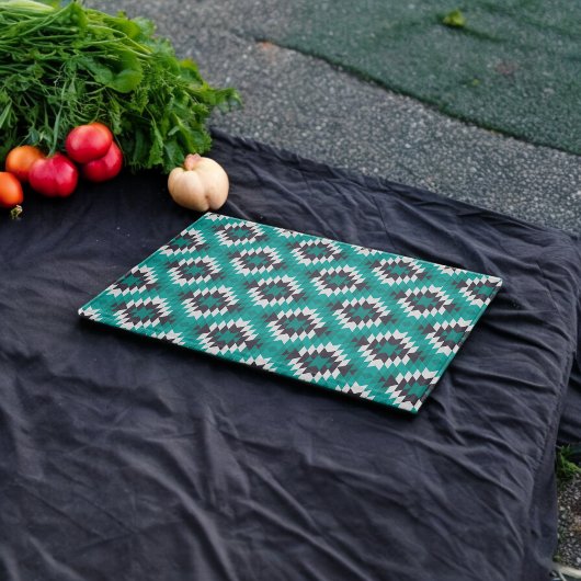 Traditionelles Azteken-Muster Schneidebrett