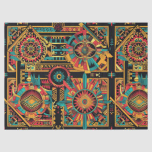 Traditionelles Beige - "Aztec Dream" - Spezialthem Seidenpapier