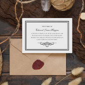 Traditionelles Beileid | Beerdigung Danke