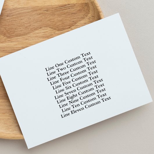 Traditionelles benutzerdefiniertes Unternehmen 11 Gummistempel