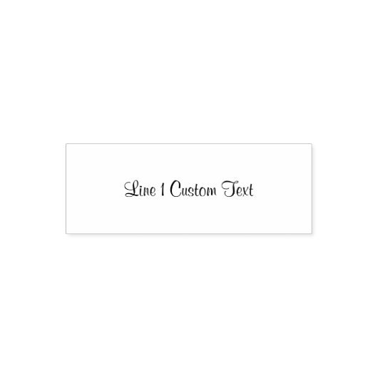 Traditionelles benutzerdefiniertes Unternehmen 1 Z Permastempel (Design)