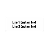 Traditionelles benutzerdefiniertes Unternehmen 2 Z Permastempel (Design)