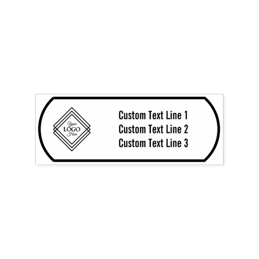 Traditionelles, benutzerdefiniertes Unternehmen 3 Gummistempel (Prägung)