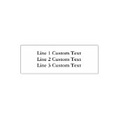 Traditionelles, benutzerdefiniertes Unternehmen 3  Permastempel (Design)