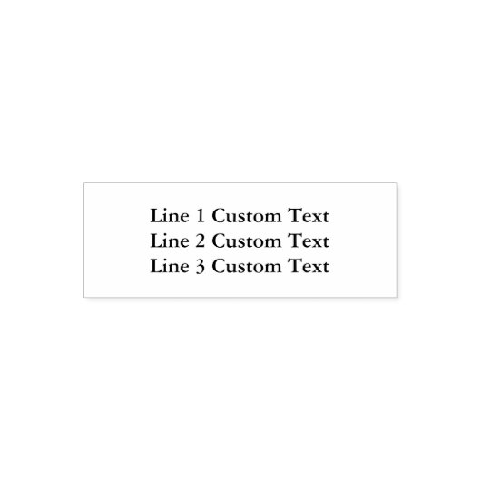 Traditionelles, benutzerdefiniertes Unternehmen 3 Permastempel (Design)