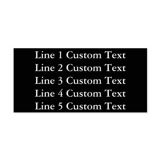 Traditionelles, benutzerdefiniertes Unternehmen 5  Permastempel (Design)