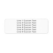 Traditionelles benutzerdefiniertes Unternehmen 6 Z (Vorne)