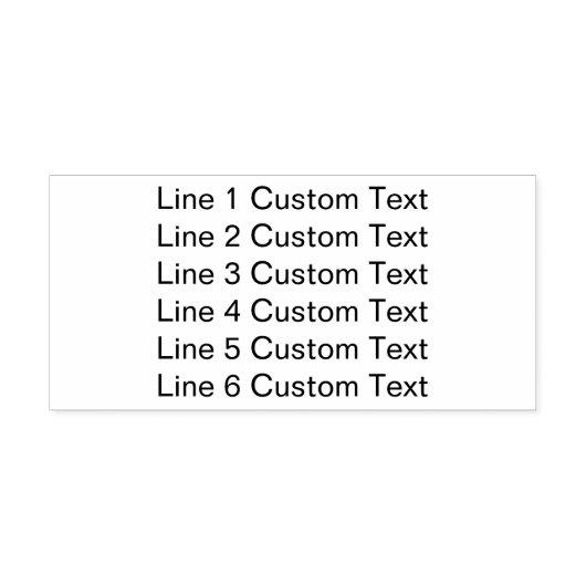 Traditionelles benutzerdefiniertes Unternehmen 6 Z Permastempel (Design)