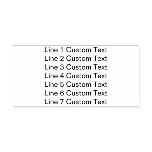 Traditionelles benutzerdefiniertes Unternehmen 7 Z Permastempel (Design)