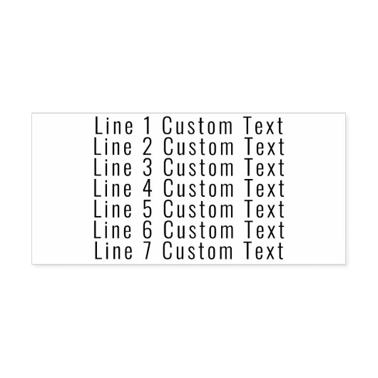 Traditionelles benutzerdefiniertes Unternehmen 7 Z Permastempel (Design)