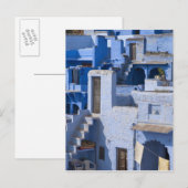 Traditionelles blaues Gemälde, Jodphur Postkarte (Vorne/Hinten)