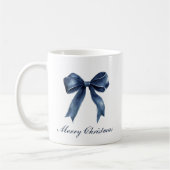 Traditionelles blaues Weihnachtsfest Kaffeetasse (Links)