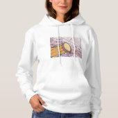 Traditionelles Bongotrommel mit Musiknoten Hoodie (Vorderseite)