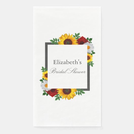 Traditionelles Brautparty Serviette (Vorderseite)