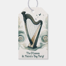 Traditionelles Celtic Harp St. Patrick's Day Party