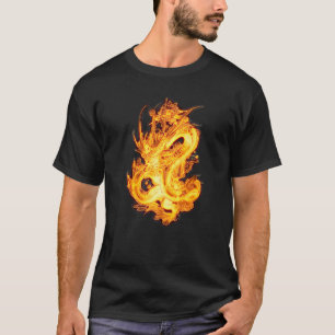Traditionelles chinesisches Drachen-Symbol der Mac T-Shirt