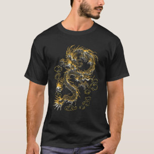 Traditionelles chinesisches Drachensymbol für Powe T-Shirt
