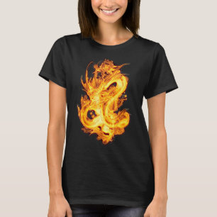 Traditionelles chinesisches Drachensymbol für Powe T-Shirt