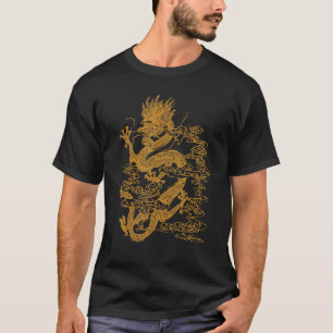 Traditionelles chinesisches Drachensymbol für Powe T-Shirt