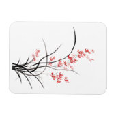 Traditionelles chinesisches Iris - eins Magnet (Horizontal)