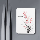 Traditionelles chinesisches Iris - eins Magnet