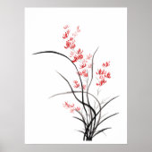 Traditionelles chinesisches Iris - eins Poster (Vorne)