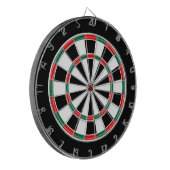 Traditionelles Dartboard Dartscheibe (Vorderseite Links)