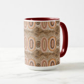 Traditionelles Design Tasse (VorderseiteRechts)