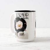 Traditionelles Design Zweifarbige Tasse (Vorderseite Links)